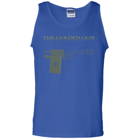 T-Shirts Royal / S The Golden Gun Men's Tank Top
