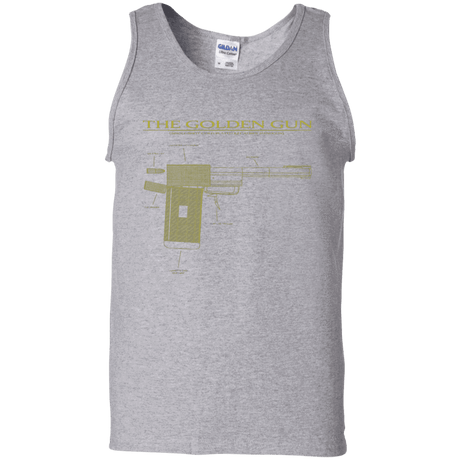 T-Shirts Sport Grey / S The Golden Gun Men's Tank Top