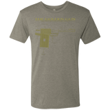 T-Shirts Venetian Grey / S The Golden Gun Men's Triblend T-Shirt