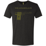 T-Shirts Vintage Black / S The Golden Gun Men's Triblend T-Shirt