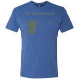 T-Shirts Vintage Royal / S The Golden Gun Men's Triblend T-Shirt