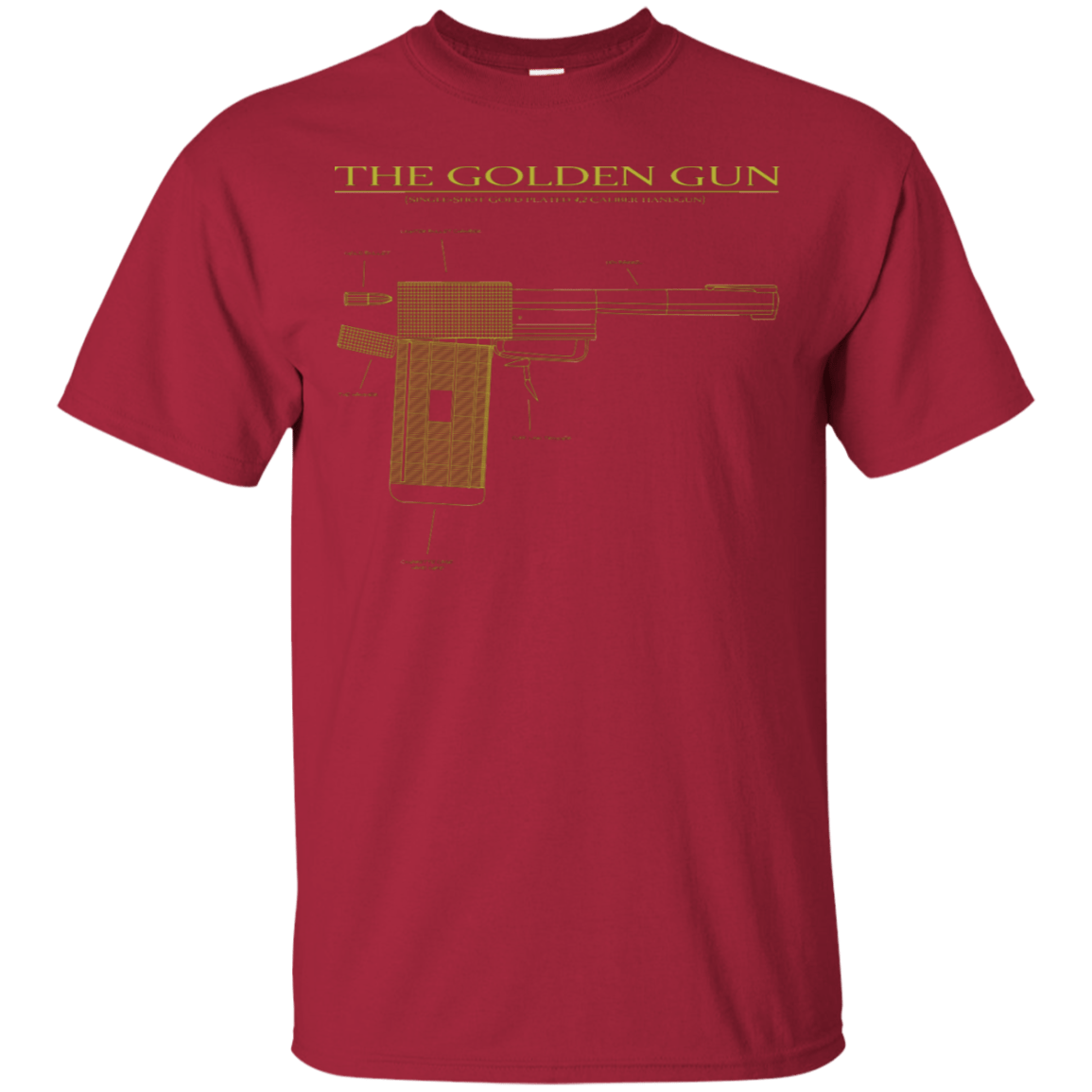 T-Shirts Cardinal / S The Golden Gun T-Shirt