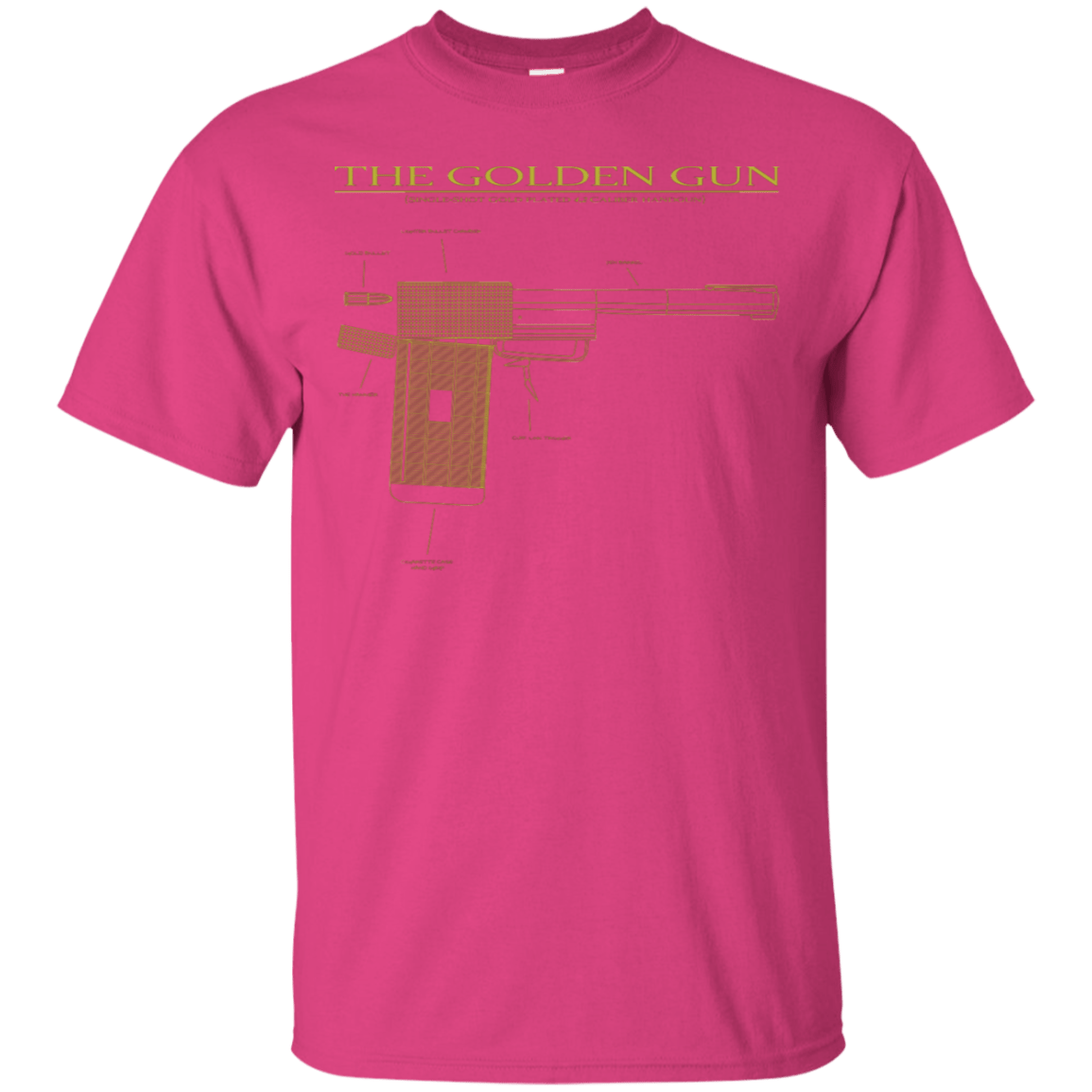 T-Shirts Heliconia / S The Golden Gun T-Shirt
