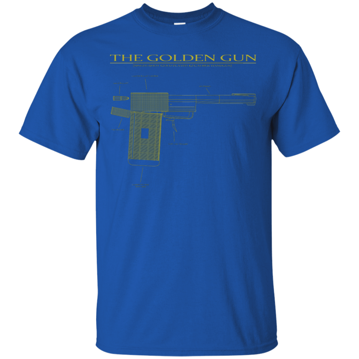 T-Shirts Royal / S The Golden Gun T-Shirt