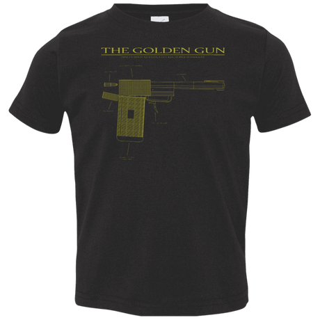 T-Shirts Black / 2T The Golden Gun Toddler Premium T-Shirt