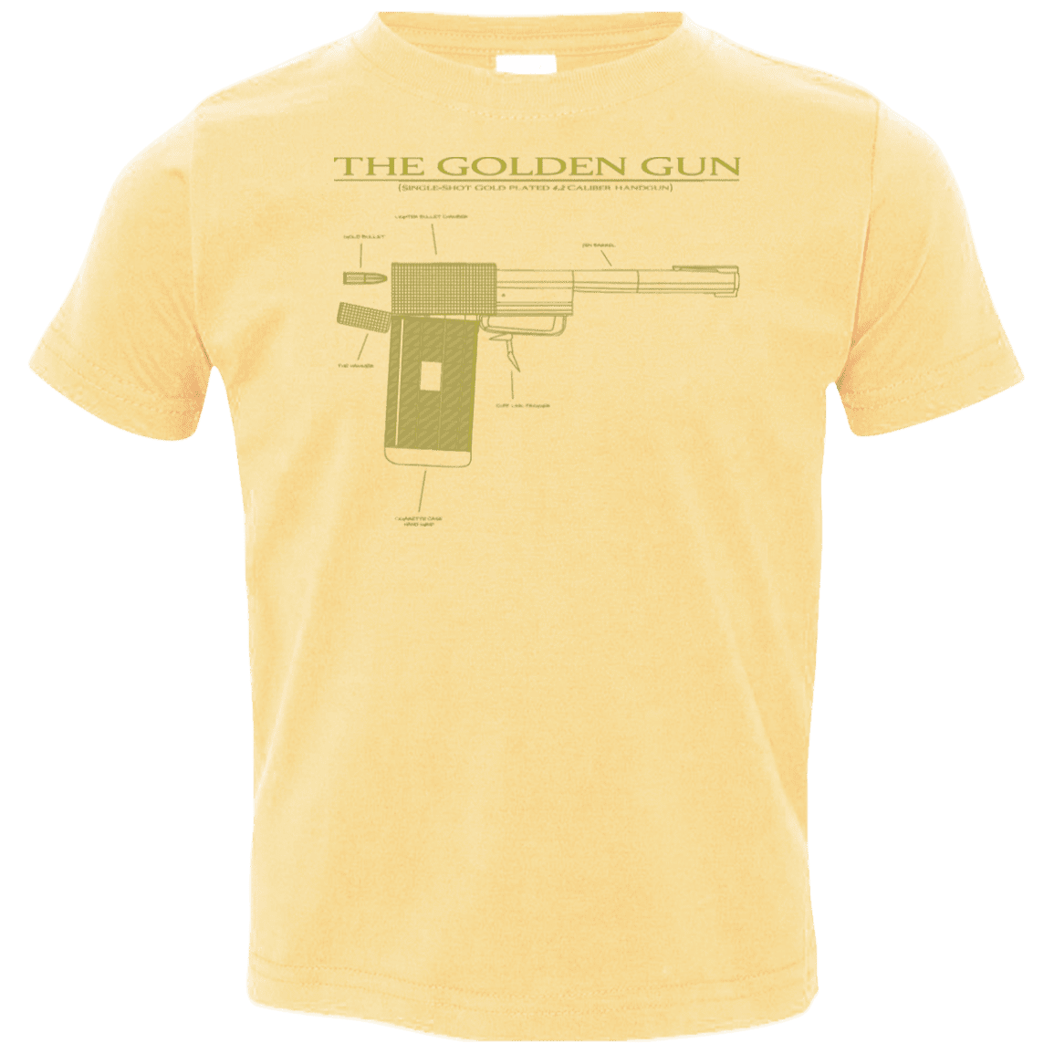 T-Shirts Butter / 2T The Golden Gun Toddler Premium T-Shirt