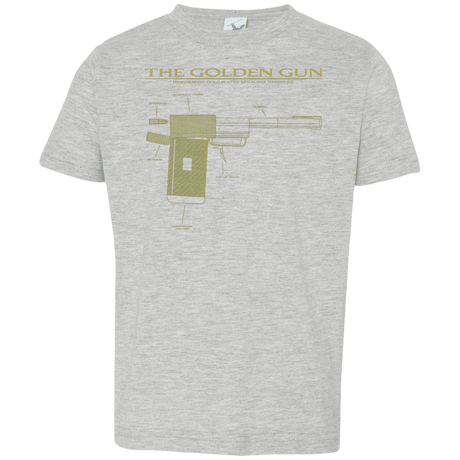 T-Shirts Heather Grey / 2T The Golden Gun Toddler Premium T-Shirt