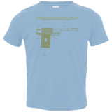 T-Shirts Light Blue / 2T The Golden Gun Toddler Premium T-Shirt