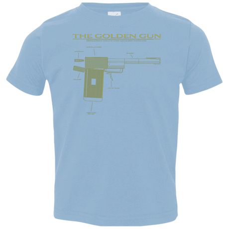 T-Shirts Light Blue / 2T The Golden Gun Toddler Premium T-Shirt