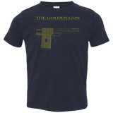 T-Shirts Navy / 2T The Golden Gun Toddler Premium T-Shirt