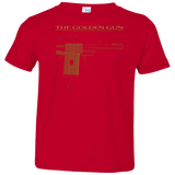 T-Shirts Red / 2T The Golden Gun Toddler Premium T-Shirt