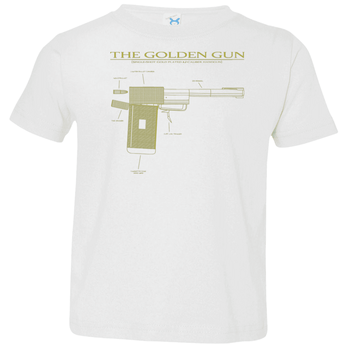 T-Shirts White / 2T The Golden Gun Toddler Premium T-Shirt