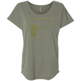 T-Shirts Venetian Grey / X-Small The Golden Gun Triblend Dolman Sleeve