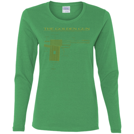 T-Shirts Irish Green / S The Golden Gun Women's Long Sleeve T-Shirt