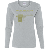 T-Shirts Sport Grey / S The Golden Gun Women's Long Sleeve T-Shirt