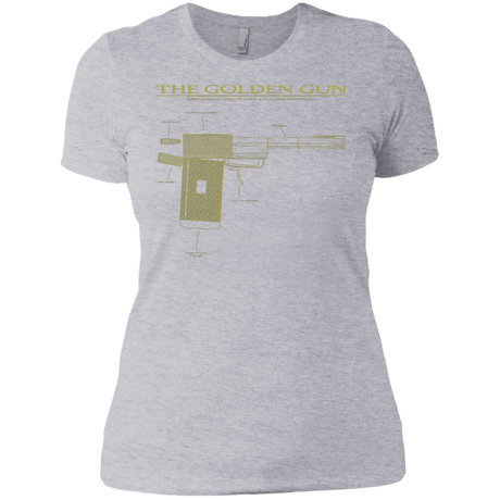 T-Shirts Heather Grey / X-Small The Golden Gun Women's Premium T-Shirt