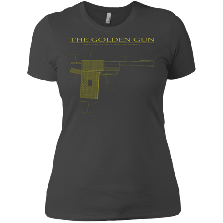 T-Shirts Heavy Metal / X-Small The Golden Gun Women's Premium T-Shirt
