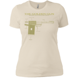 T-Shirts Ivory/ / X-Small The Golden Gun Women's Premium T-Shirt