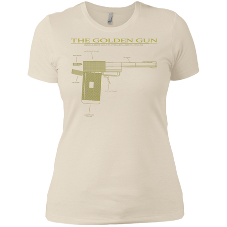 T-Shirts Ivory/ / X-Small The Golden Gun Women's Premium T-Shirt