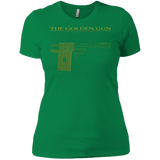 T-Shirts Kelly Green / X-Small The Golden Gun Women's Premium T-Shirt