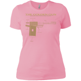 T-Shirts Light Pink / X-Small The Golden Gun Women's Premium T-Shirt