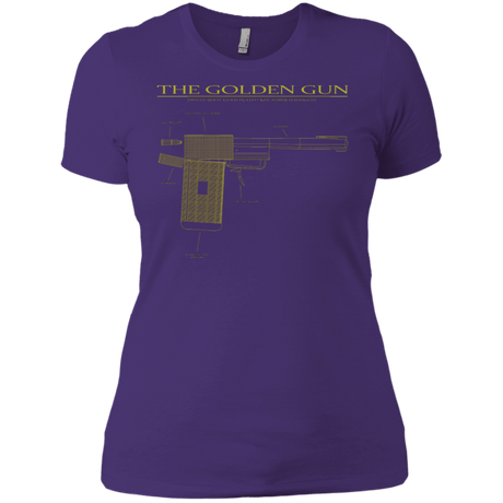 T-Shirts Purple Rush/ / X-Small The Golden Gun Women's Premium T-Shirt
