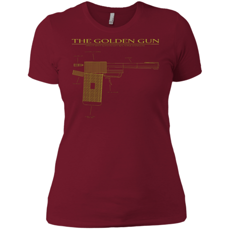 T-Shirts Scarlet / X-Small The Golden Gun Women's Premium T-Shirt