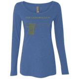 T-Shirts Vintage Royal / S The Golden Gun Women's Triblend Long Sleeve Shirt