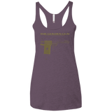 T-Shirts Vintage Purple / X-Small The Golden Gun Women's Triblend Racerback Tank