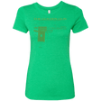 T-Shirts Envy / S The Golden Gun Women's Triblend T-Shirt