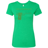 T-Shirts Envy / S The Golden Gun Women's Triblend T-Shirt