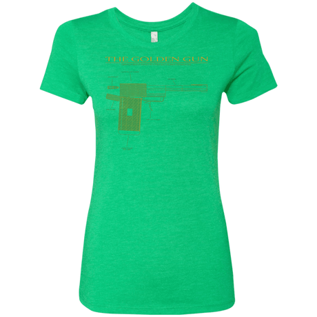 T-Shirts Envy / S The Golden Gun Women's Triblend T-Shirt