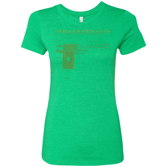 T-Shirts Envy / S The Golden Gun Women's Triblend T-Shirt