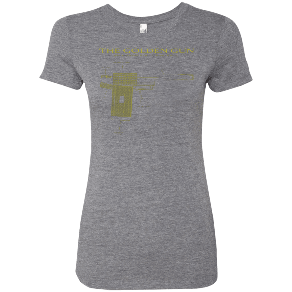 T-Shirts Premium Heather / S The Golden Gun Women's Triblend T-Shirt