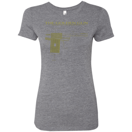 T-Shirts Premium Heather / S The Golden Gun Women's Triblend T-Shirt