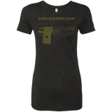 T-Shirts Vintage Black / S The Golden Gun Women's Triblend T-Shirt