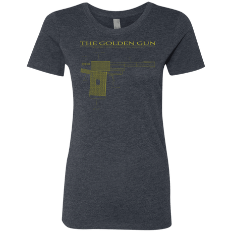 T-Shirts Vintage Navy / S The Golden Gun Women's Triblend T-Shirt