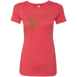 T-Shirts Vintage Red / S The Golden Gun Women's Triblend T-Shirt