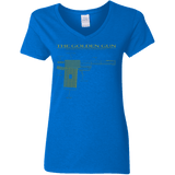 T-Shirts Royal / S The Golden Gun Women's V-Neck T-Shirt