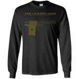 T-Shirts Black / YS The Golden Gun Youth Long Sleeve T-Shirt