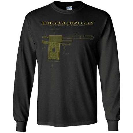 T-Shirts Black / YS The Golden Gun Youth Long Sleeve T-Shirt