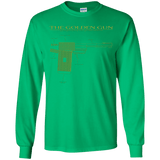 T-Shirts Irish Green / YS The Golden Gun Youth Long Sleeve T-Shirt