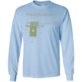 T-Shirts Light Blue / YS The Golden Gun Youth Long Sleeve T-Shirt