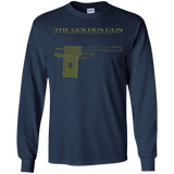 T-Shirts Navy / YS The Golden Gun Youth Long Sleeve T-Shirt