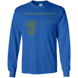 T-Shirts Royal / YS The Golden Gun Youth Long Sleeve T-Shirt