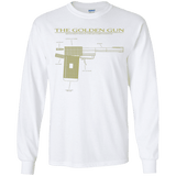 T-Shirts White / YS The Golden Gun Youth Long Sleeve T-Shirt