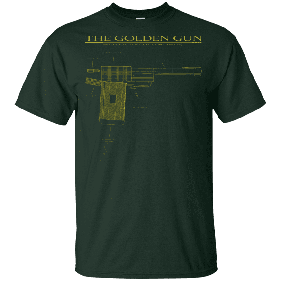 T-Shirts Forest / YXS The Golden Gun Youth T-Shirt