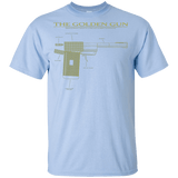 T-Shirts Light Blue / YXS The Golden Gun Youth T-Shirt