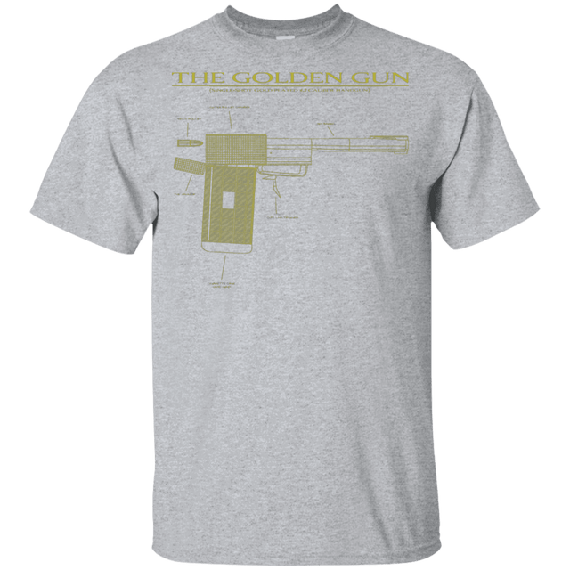 T-Shirts Sport Grey / YXS The Golden Gun Youth T-Shirt