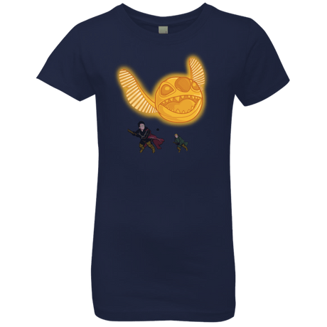 T-Shirts Midnight Navy / YXS THE GOLDEN STITCH Girls Premium T-Shirt